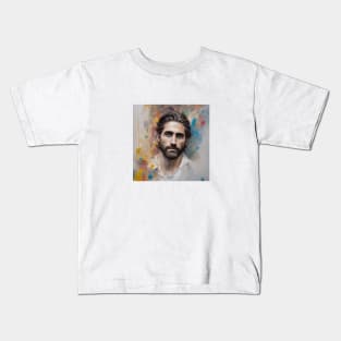 Jake Gyllenhaal`s face Kids T-Shirt